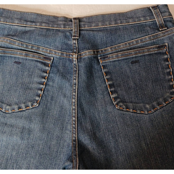 90s Y2K VINTAGE PIAZZA SEMPIONE Jeans 10 31x31.5 Straight Wide‎ Leg Mid Rise - Picture 10 of 10